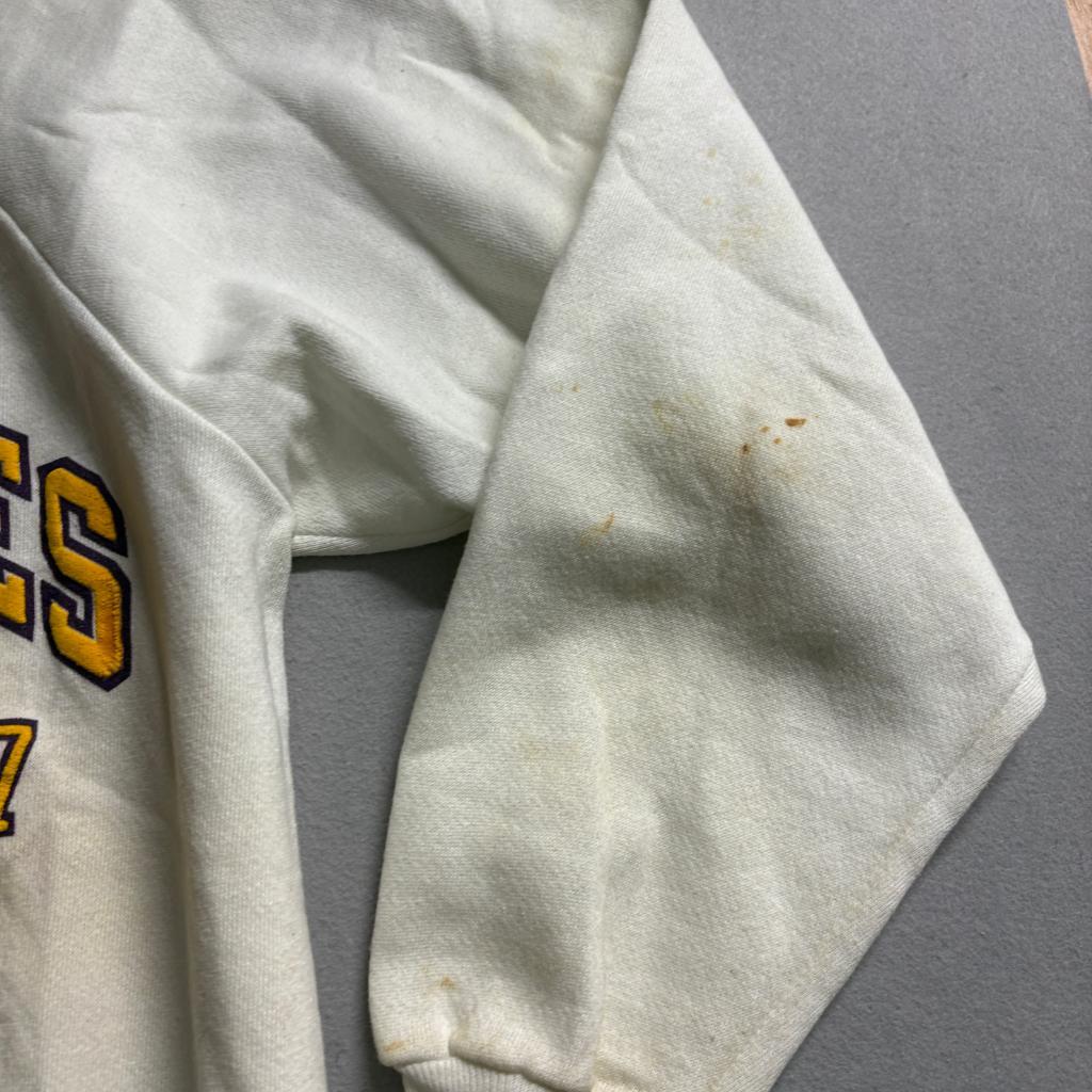 Vintage 1987 Los Angeles Lakers World Champions Sweatshirt Mens XL Hugger USA
