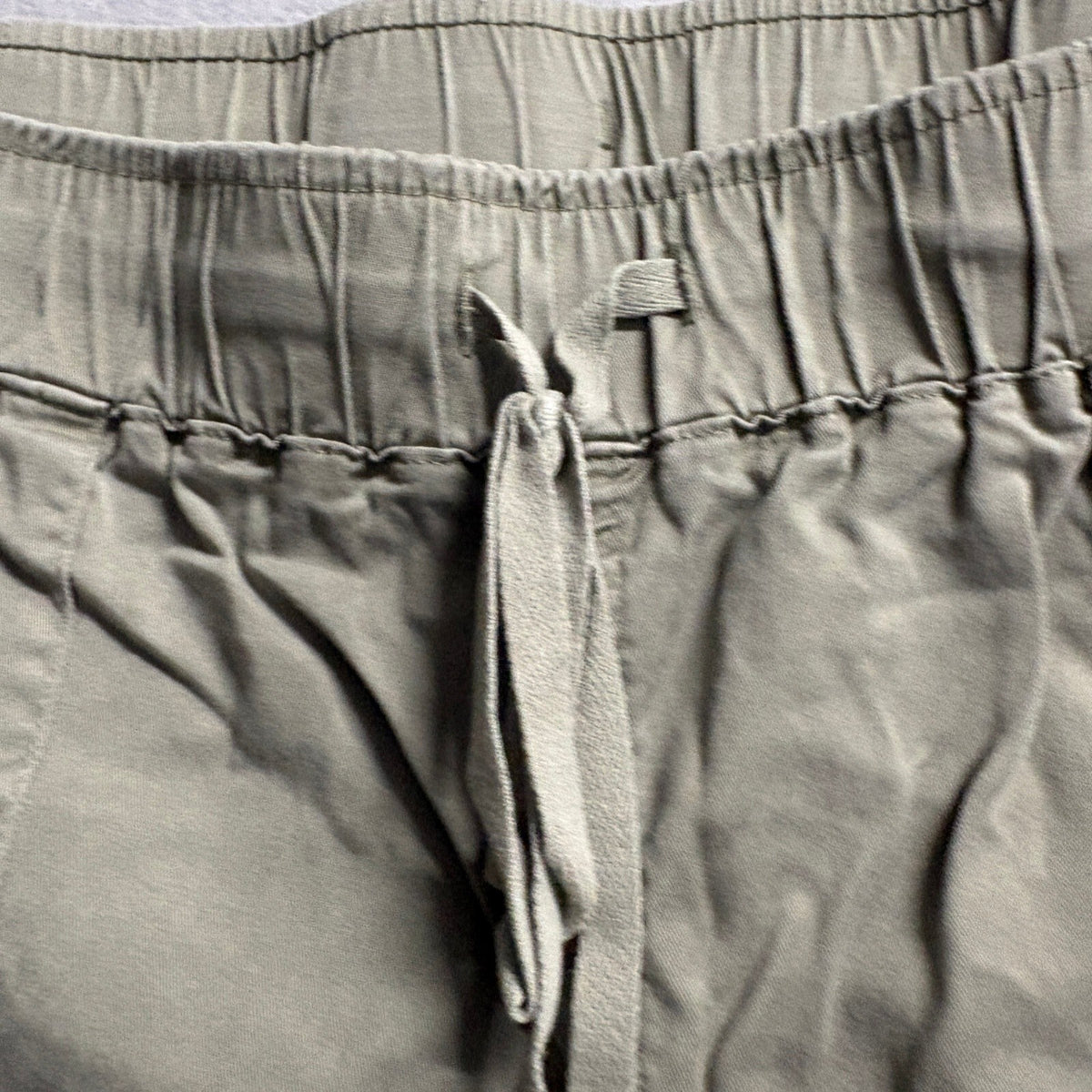 Buffalo David Bitton Womens Jogger Pants Large Green Lyocell Stretch Cargo