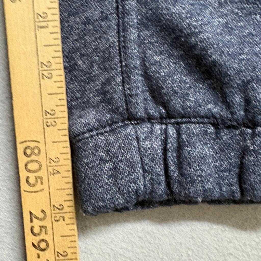 Levis Boys Knit Jogger Pants Size M 10-12 Blue Heather Fleece Sweatpants