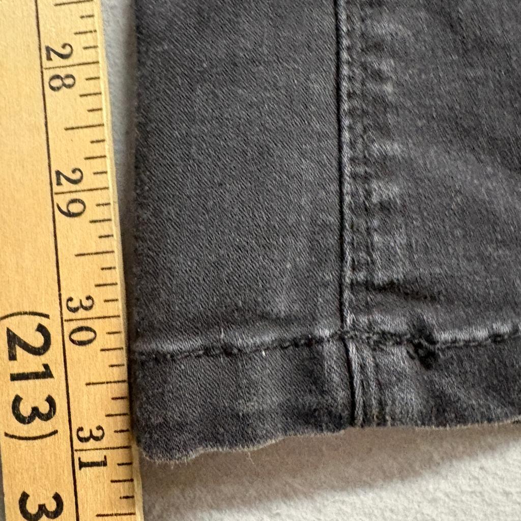 Almost Famous Flare Jeans Womens Size 5 Black High Rise Stretch Denim Bell