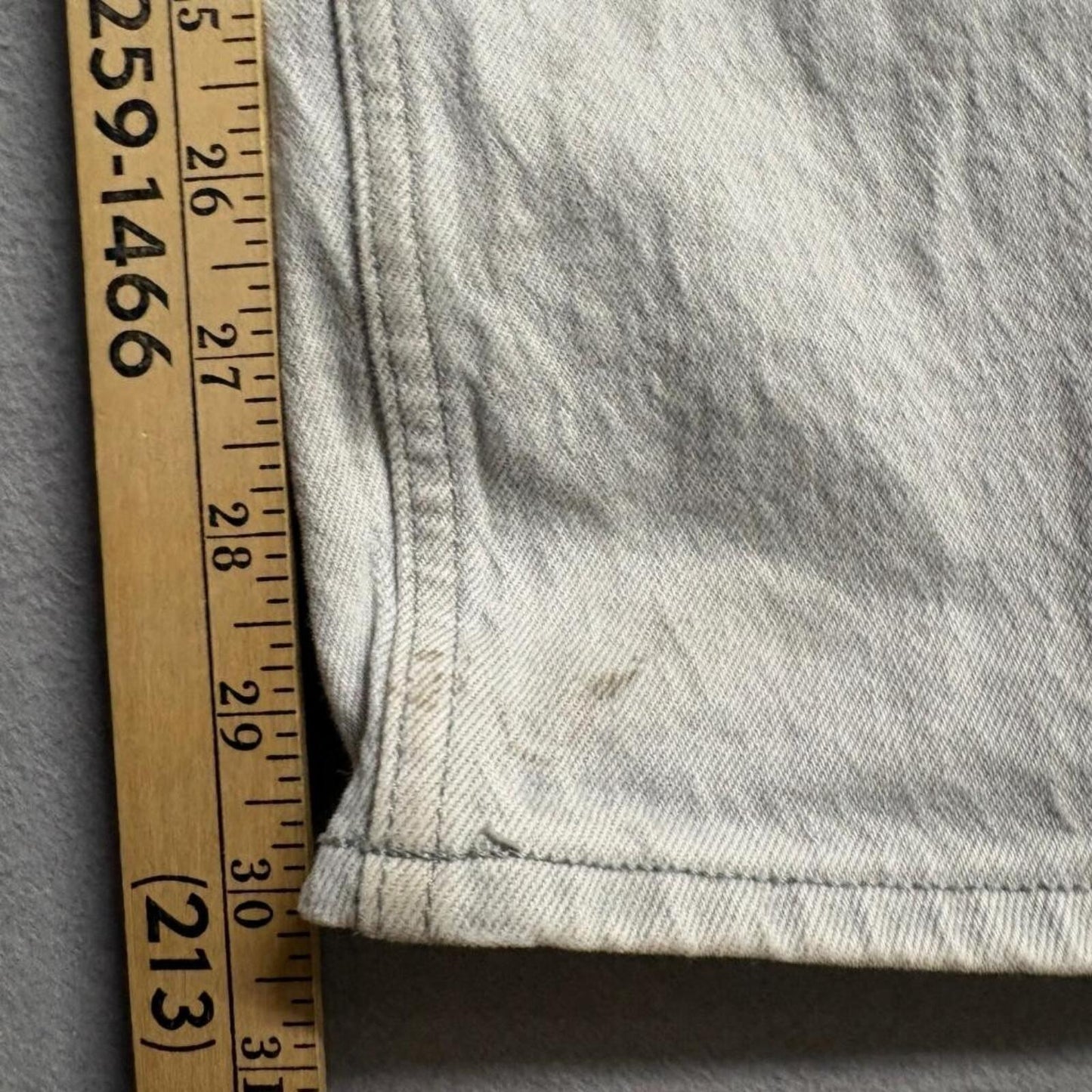 Abercrombie & Fitch The 90s Relaxed Jean Womens 28 6R High Rise Gray Denim