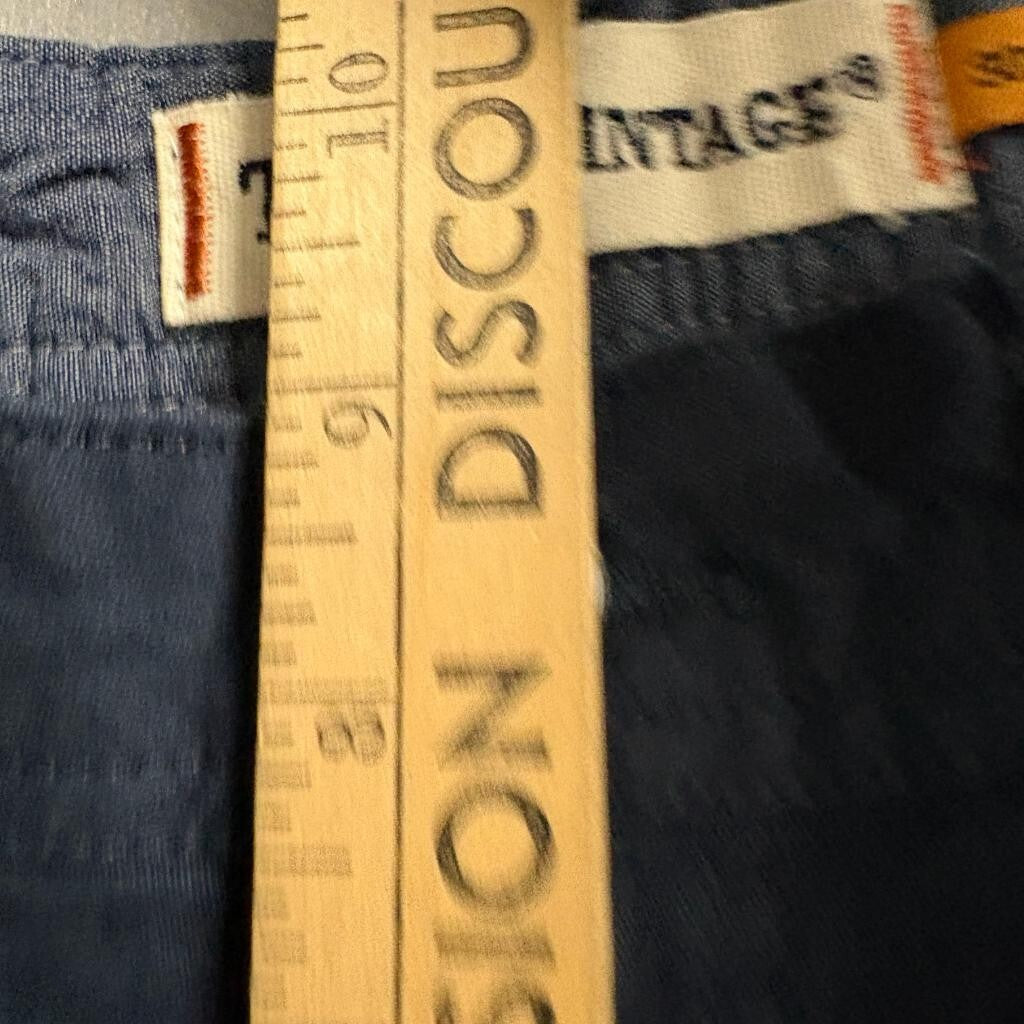 Tailor Vintage Canaan Slim Fit Pants Mens 30x32 Navy Blue Comfort Stretch