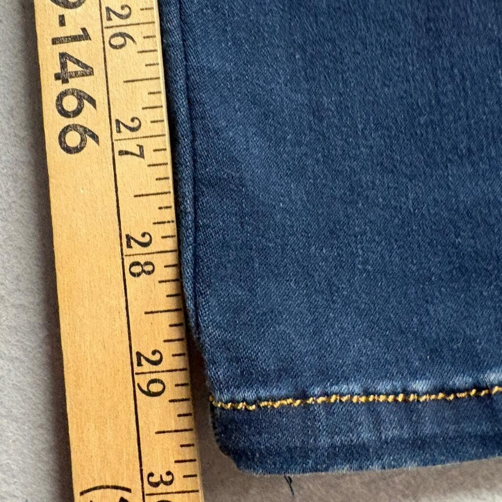 Machine Nouvelle Mode Skinny Jeans Womens 27 Dark Wash Stretch Denim Blue