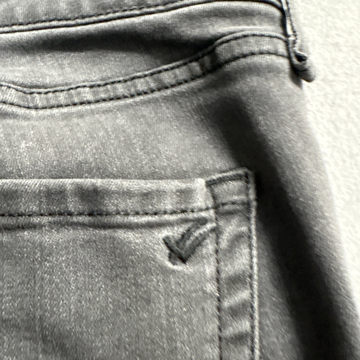 William Rast Womens Perfect Skinny Jeans Size 30 Gray High Low Asymmetric Hem
