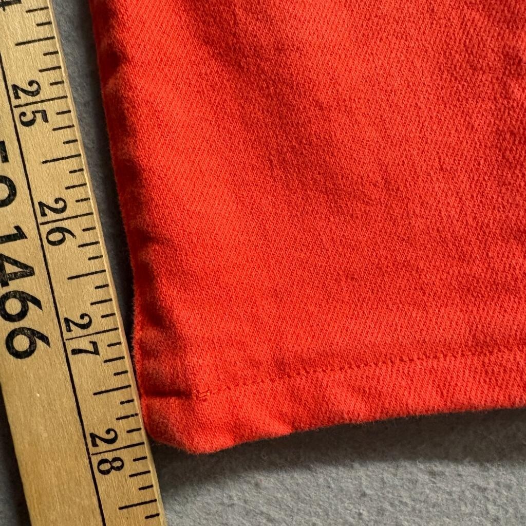 Levis 31 Legging Jeans Womens 31 Red Orange Stretch Denim Skinny Pants