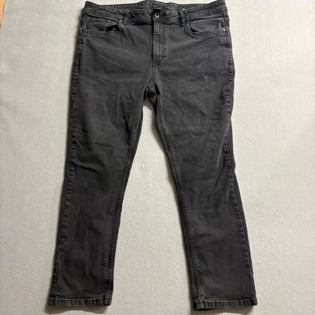 The Perfect Jean NYC Slim Fit Black Denim Jeans Mens 42x30 Stretch