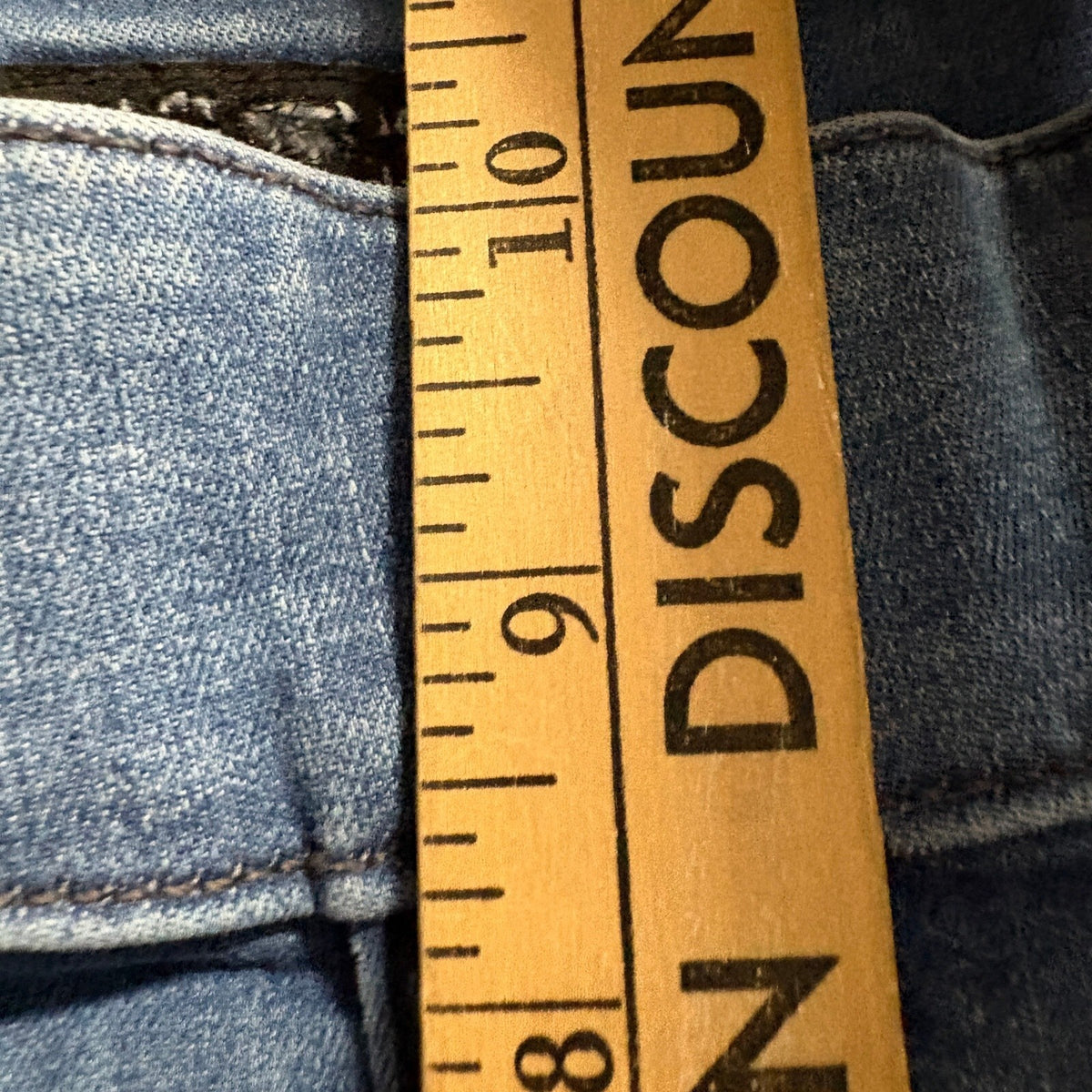 Marciano Guess Wide Leg Jeans Womens 26 Blue High Rise Denim Made In USA Flaw