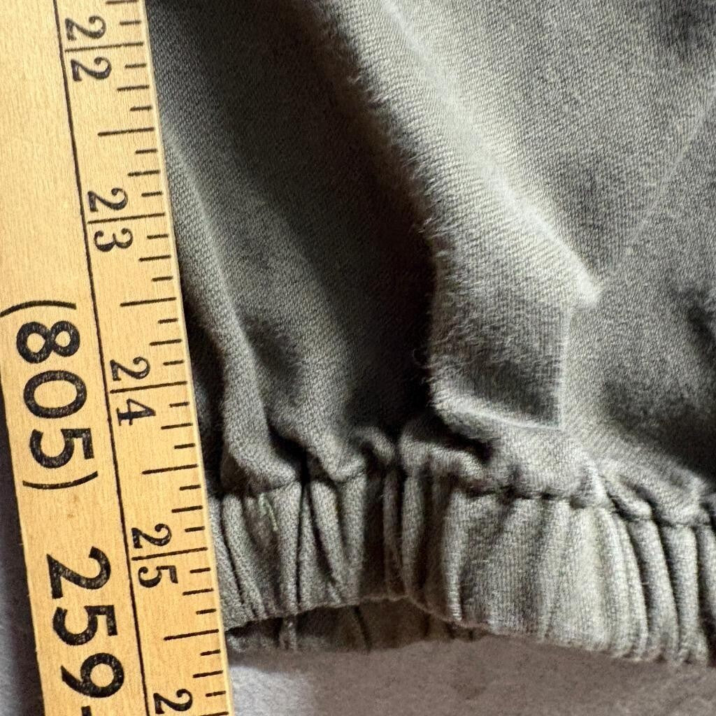 Nasty Gal Collection Cargo Pants Womens Medium Green Jogger Utility High Rise