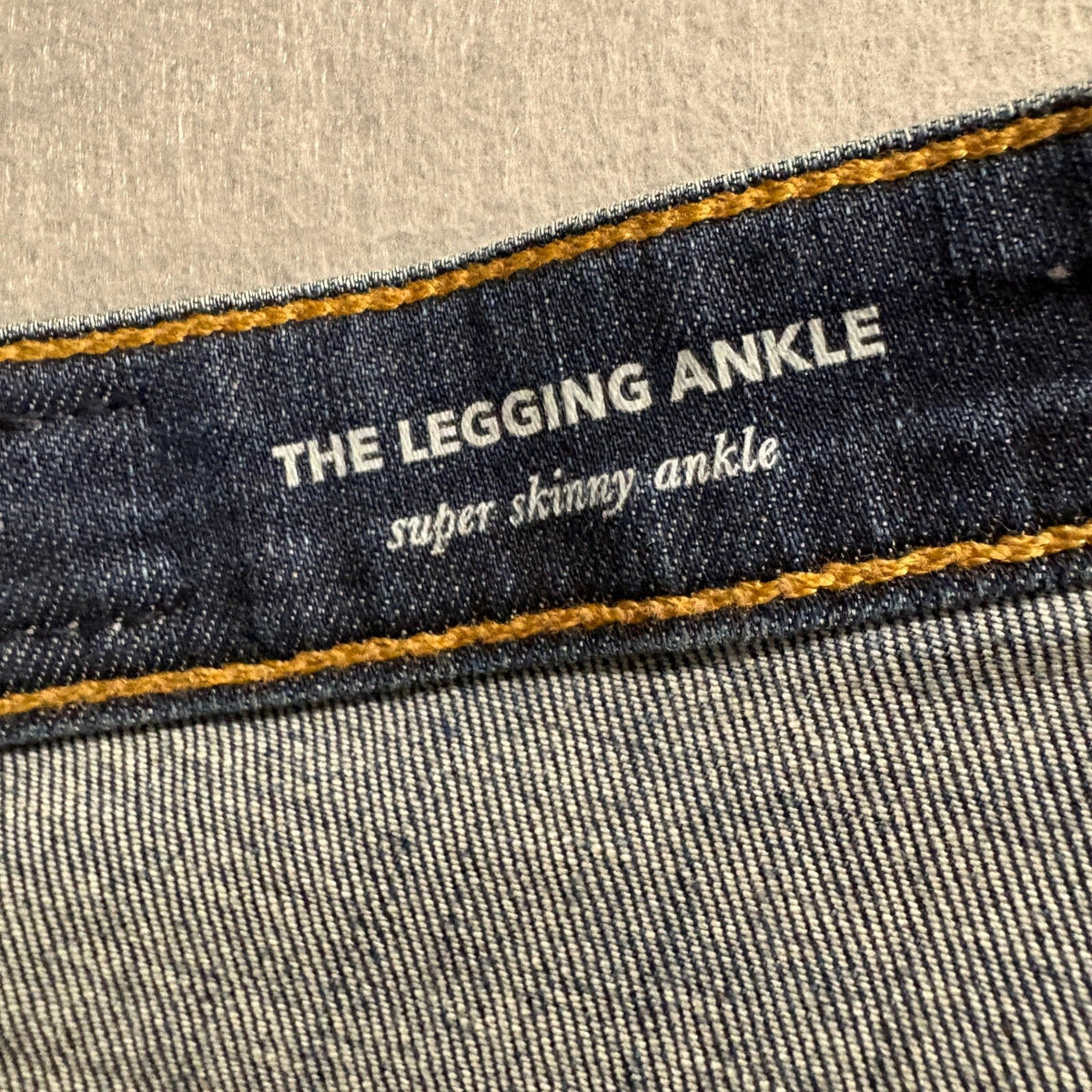AG Adriano Goldschmied The Legging Ankle Jeans Womens 26R Blue Distressed Skinny