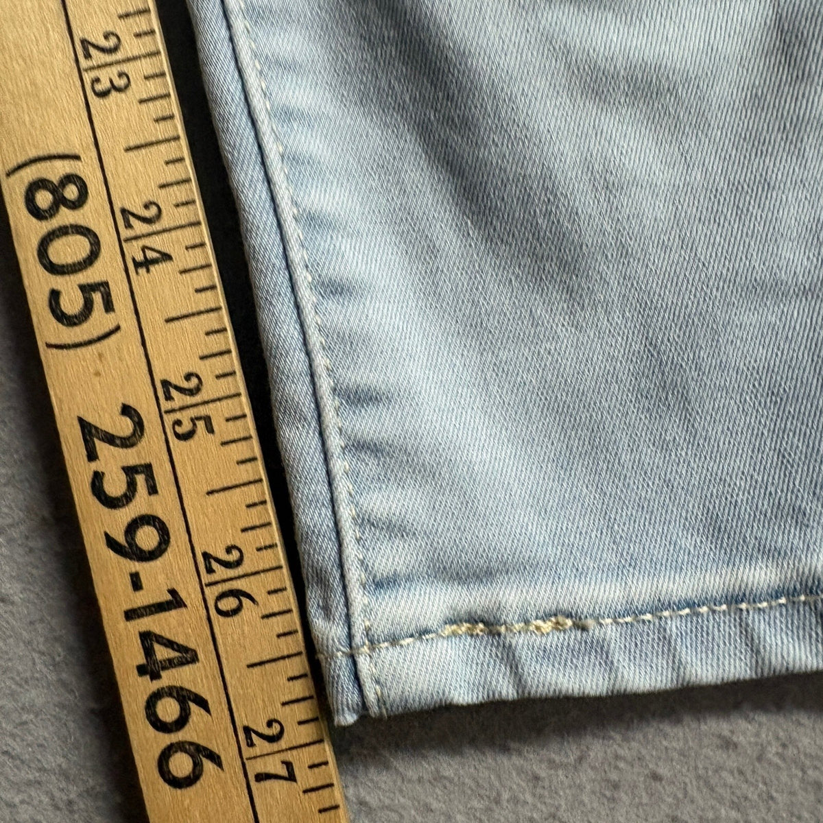 Levis 710 Super Skinny Jeans Womens 27 Light Wash Denim Stretch Blue