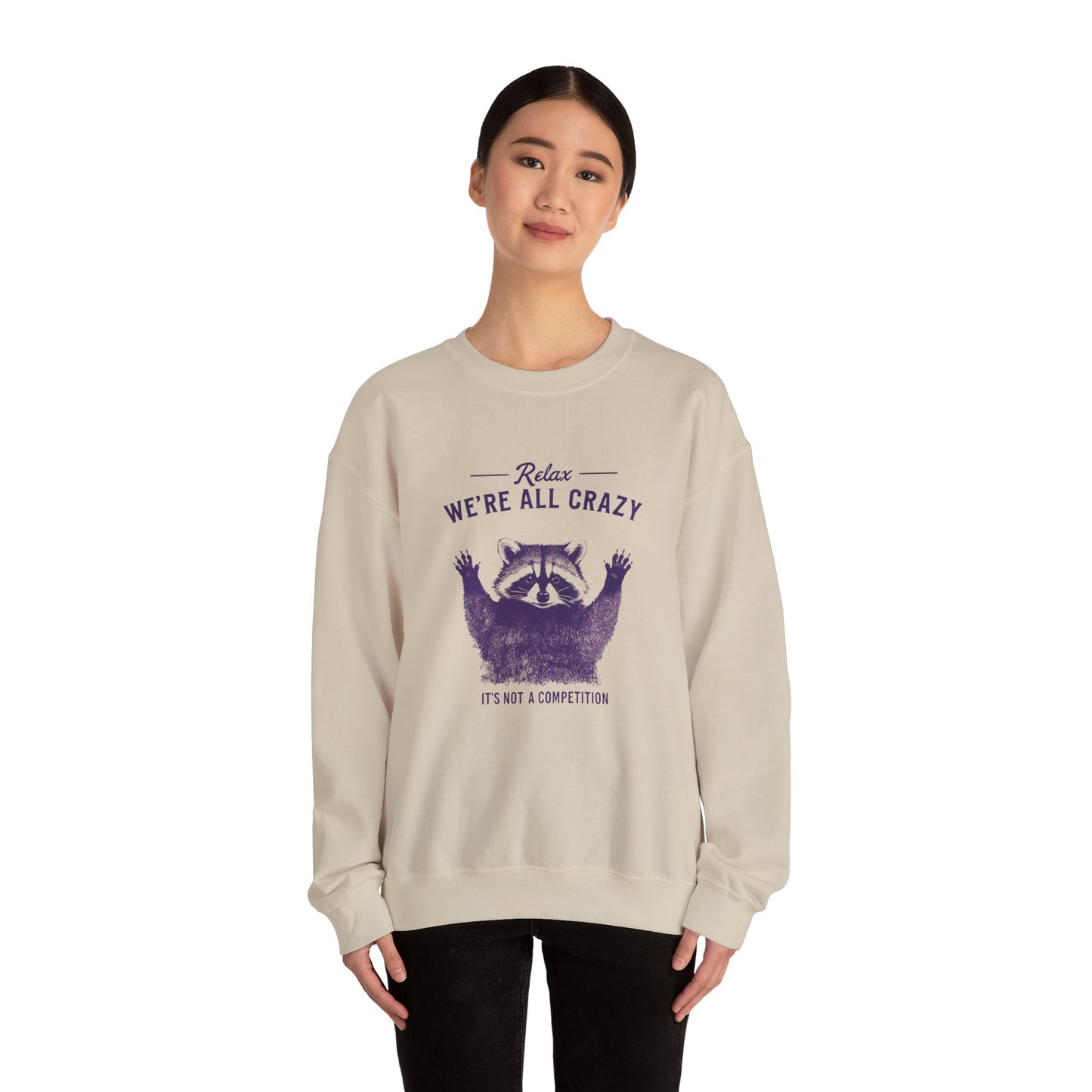 Vintage Classic Raccoon Sweatshirt