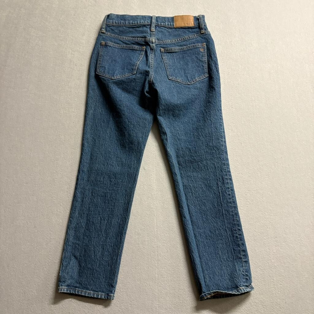 Madewell The Perfect Vintage Jean Petite Size 25 Blue Denim High Rise Stretch