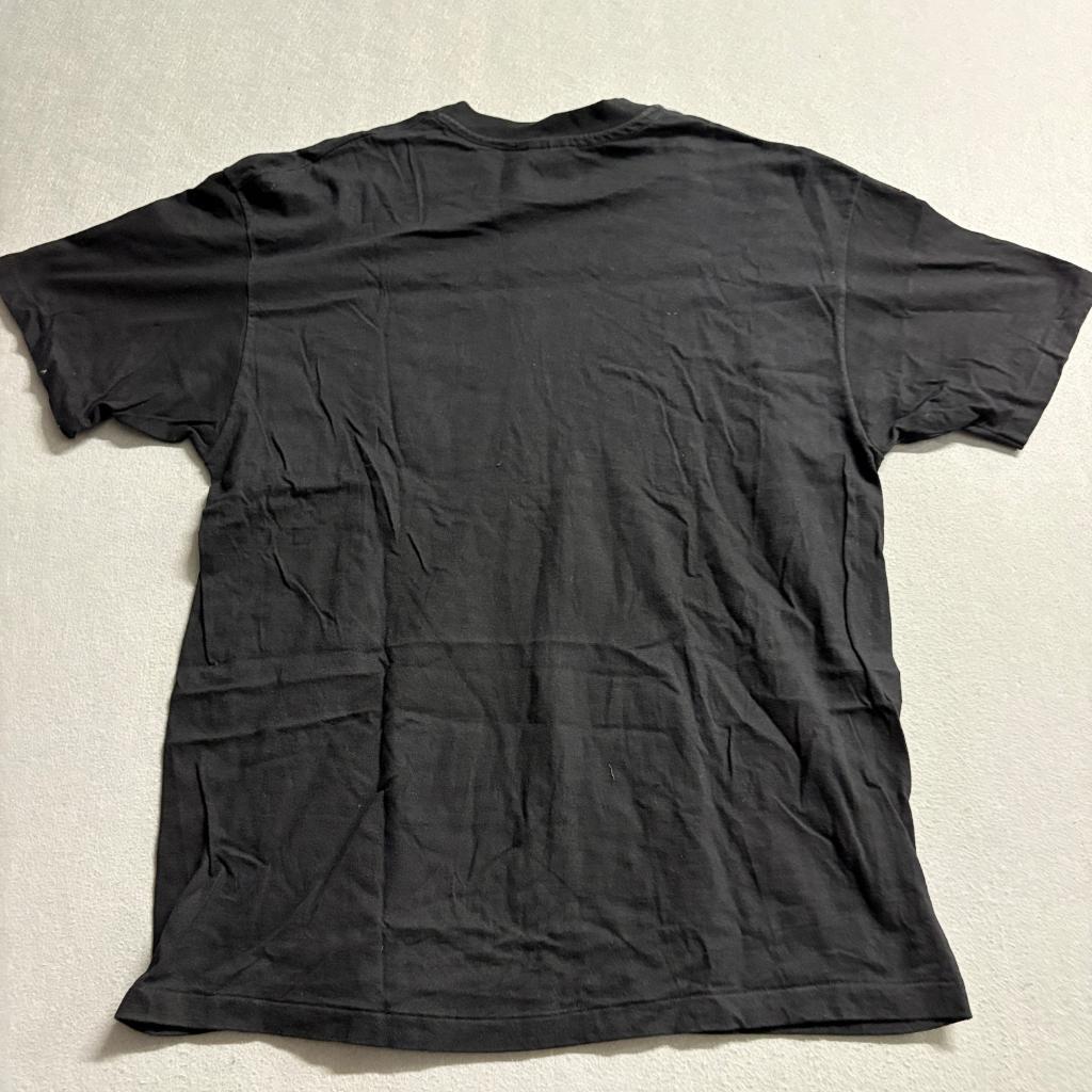 Vintage Hanes Beefy-T Blank Black T-Shirt Mens XL Single Stitch Made in USA 90s