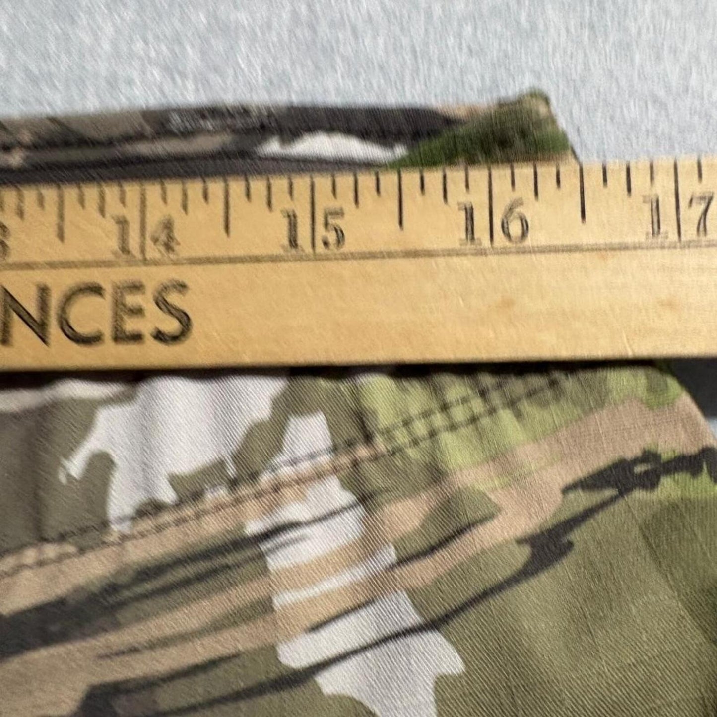 Under Armour Camo Hunting Pants Mens 34x32 Forest Camouflage Ripstop