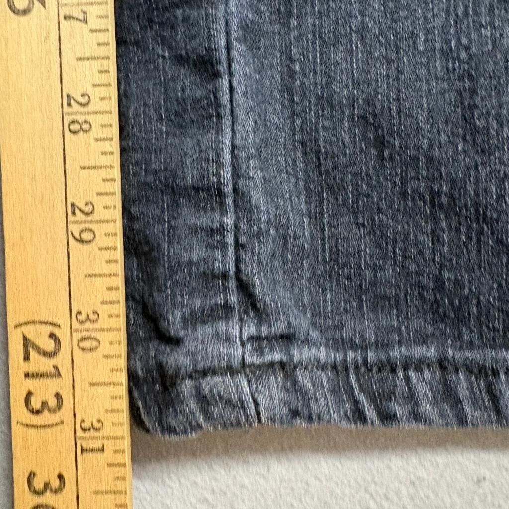 Cimarron Jeans Womens Size 9 Dark Wash Straight Leg Stretch Denim Blue