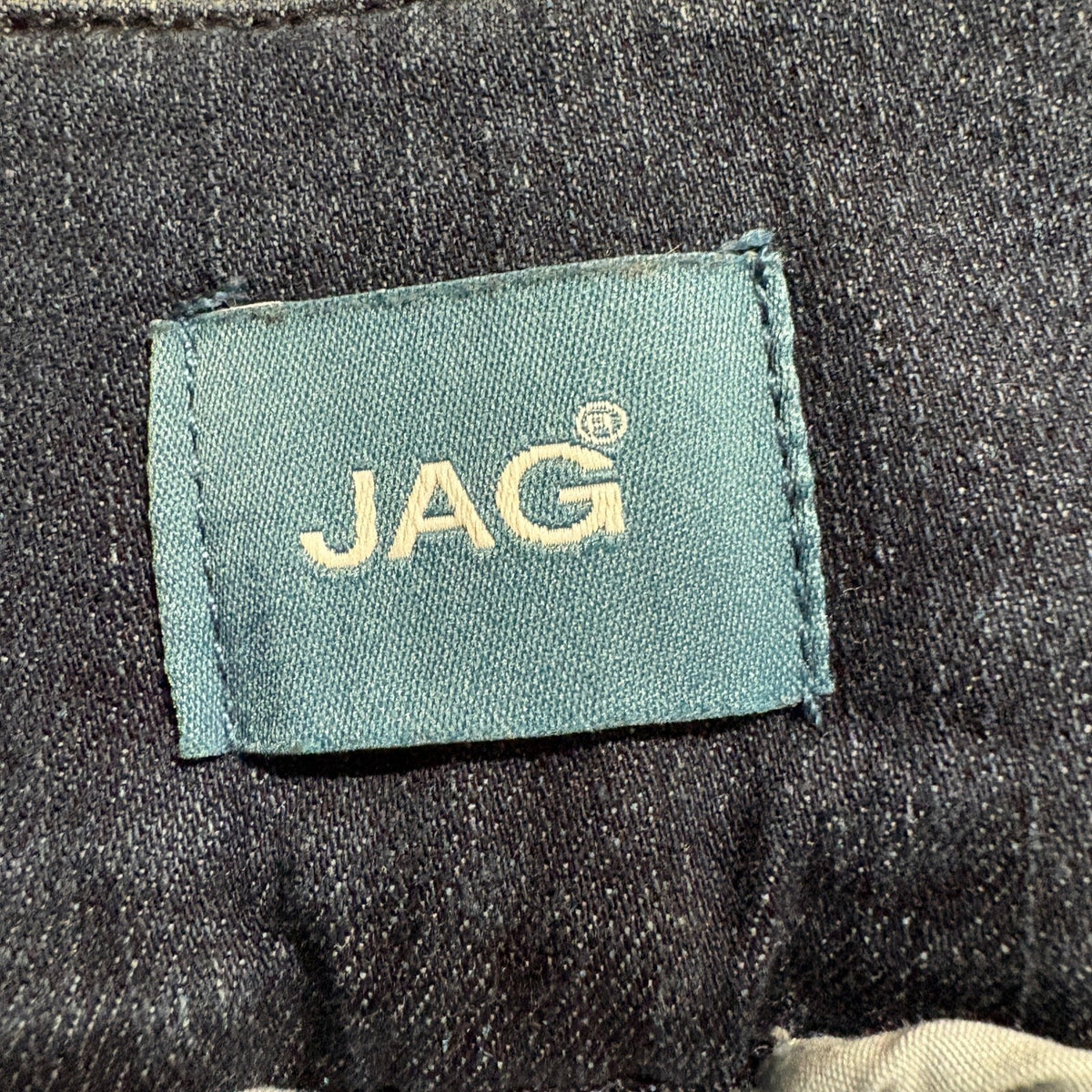 JAG Jeans Womens 8P Nora Skinny Pull On Denim Jeans Dark Wash Petite Stretch