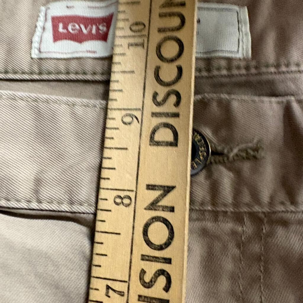 Levi's 511 Slim Fit Chino Pants Boys Size 18 Reg W29 L29 Khaki Beige Stretch