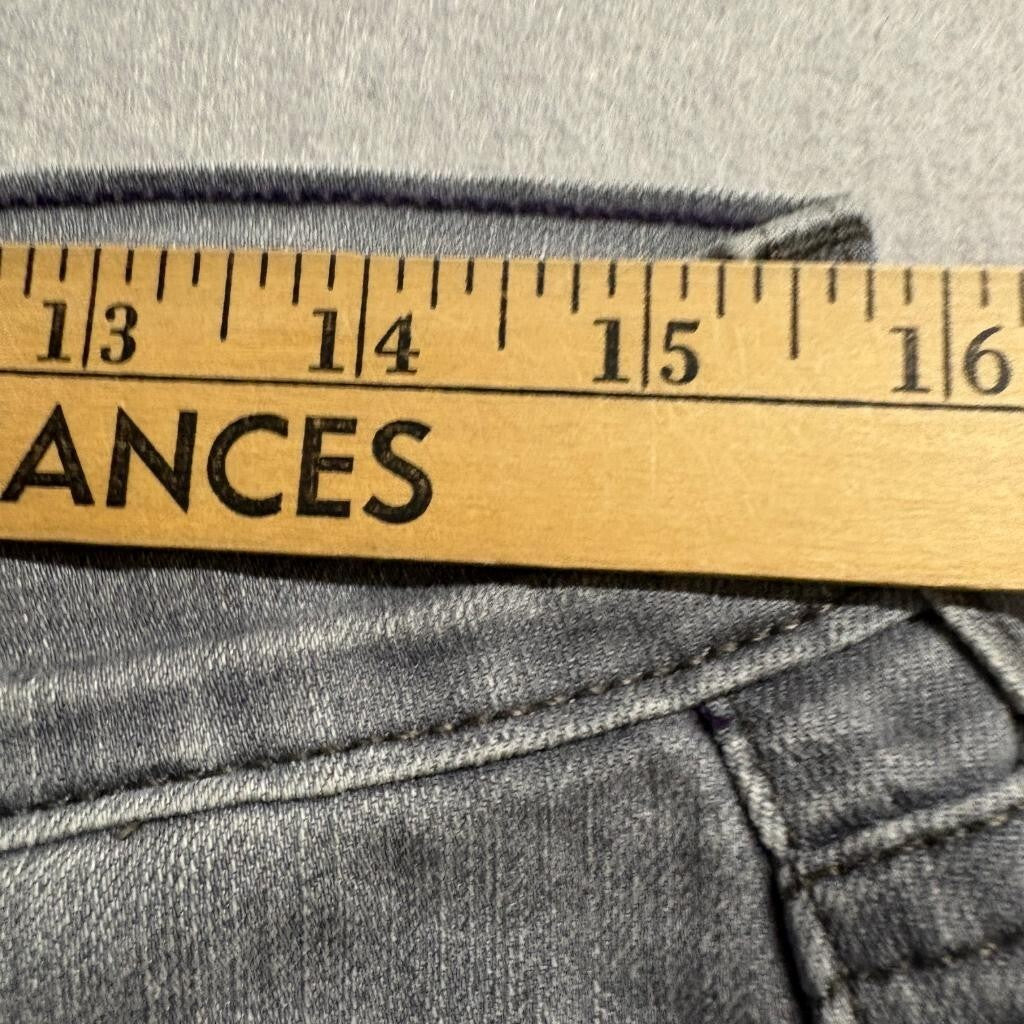 NYDJ Not Your Daughters Jeans Womens 14P Gray Lift Tuck Straight Leg Denim