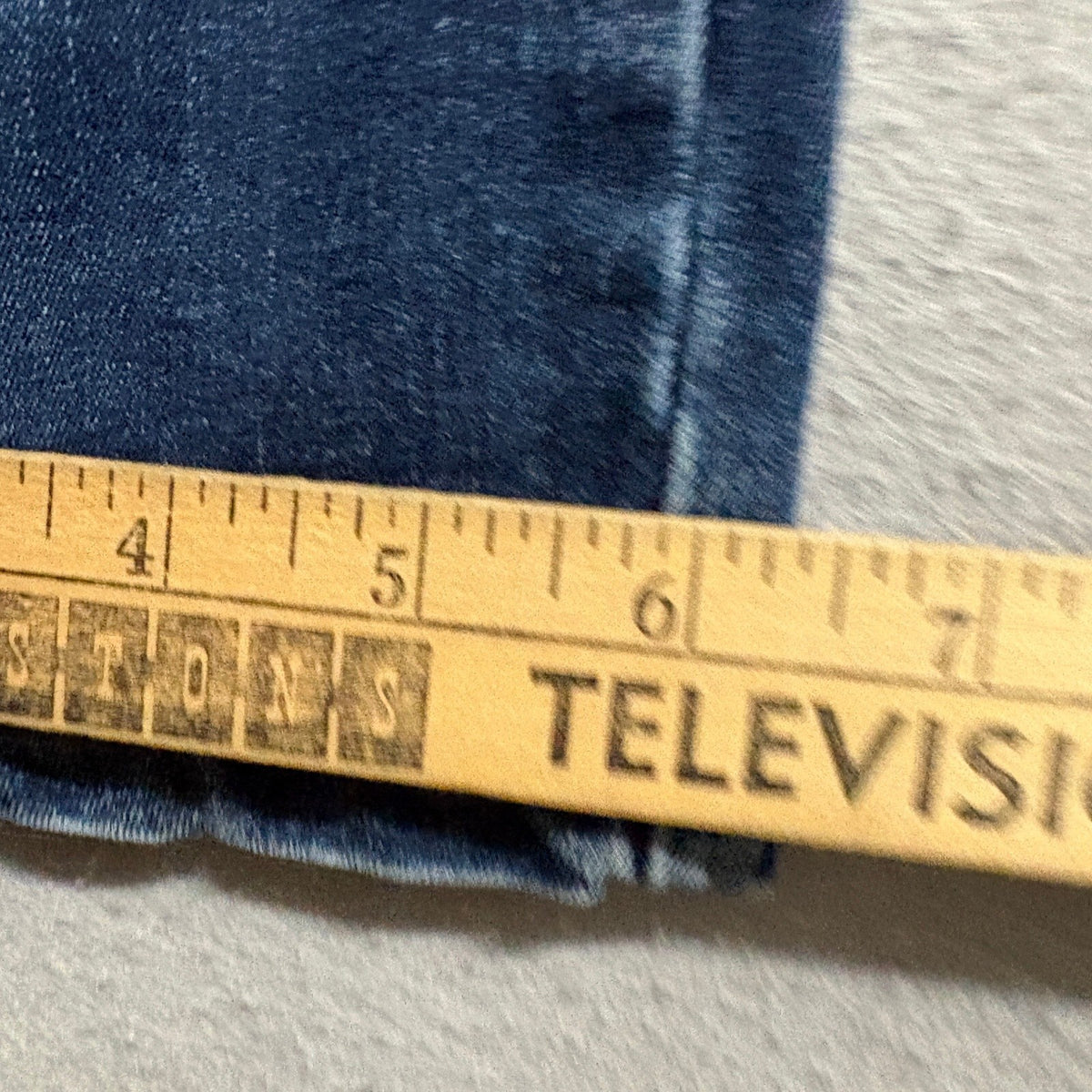 H&M Divided Mens Jogger Jeans Size 34 Blue Denim Elastic Drawstring Waist