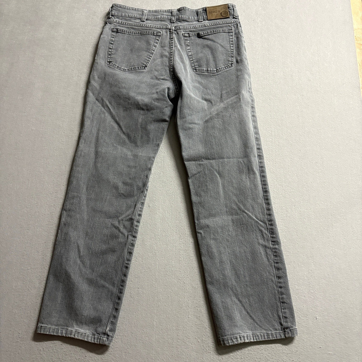 Pal Zileri Concept Jeans Womens 32 Gray Denim Straight Leg Made in Italy