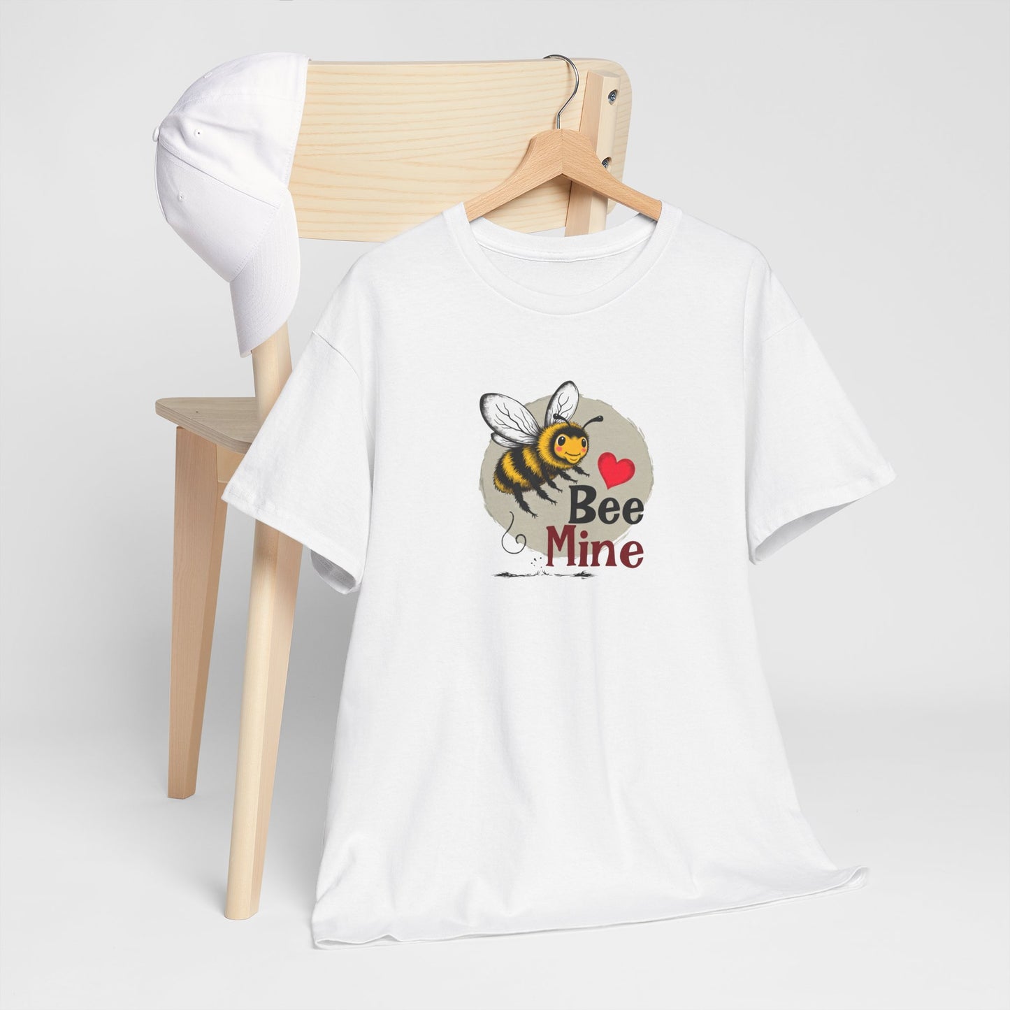 Bee Mine Valentines Day Unisex Heavy Blend™ Crewneck T-Shirt