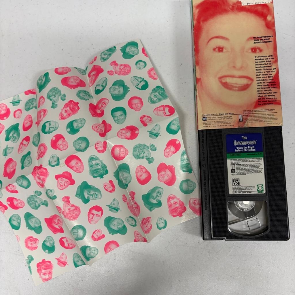 The Honeymooners Christmas VHS CBS Video Twas The Night Before Christmas