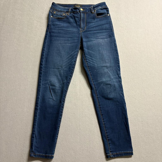 Rachel Rachel Roy Womens Jeans Size 6/28 Blue Denim Skinny Stretch Ankle Crop