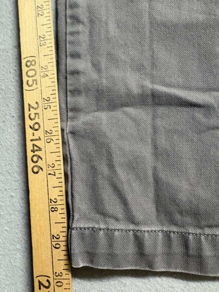 Dockers Pacific Collection Modern Khaki Pants Mens 31x32 Gray 100% Cotton Chino