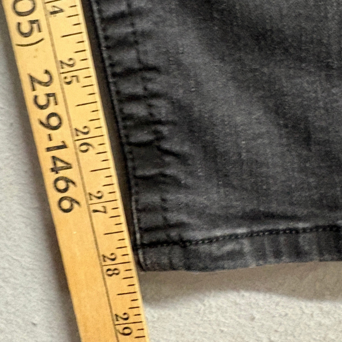 Kut from the Kloth Straight Leg Jeans Womens Size 10S Black Denim Stretch