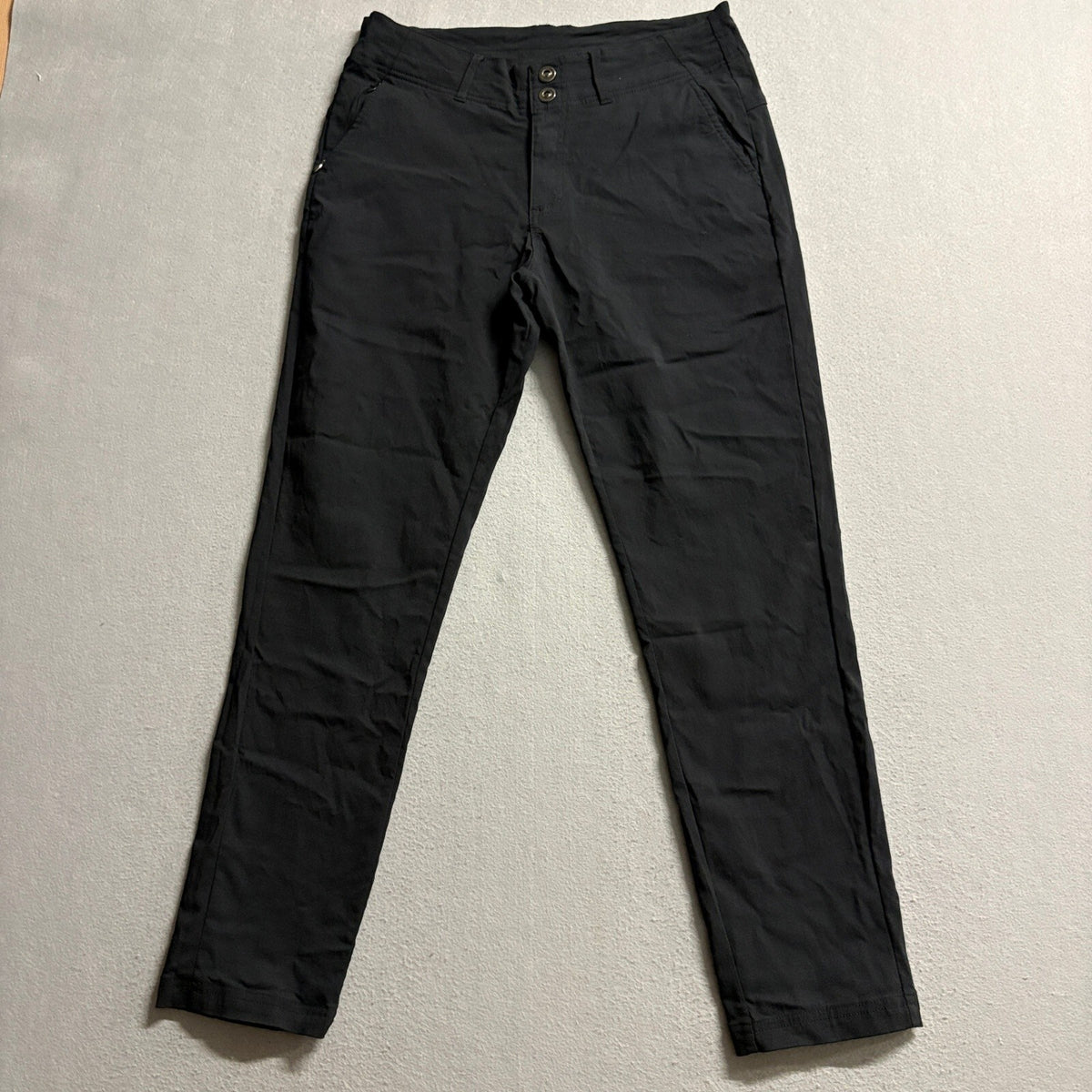Swiss Alps Womens Pants Medium Black Hiking Outdoor Stretch Cargo Pockets