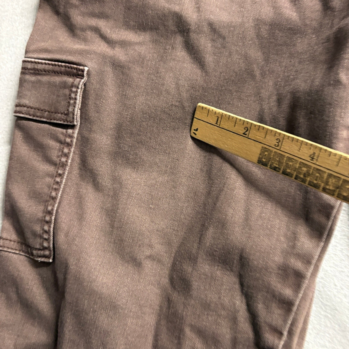 Universal Thread Womens Boyfriend Cargo Pants Size 12 Brown Stretch Casual