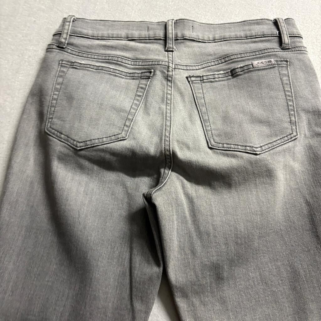 Joe's Jeans Womens 29 Gray Skinny Denim Stretch Pants Mid Rise Ankle