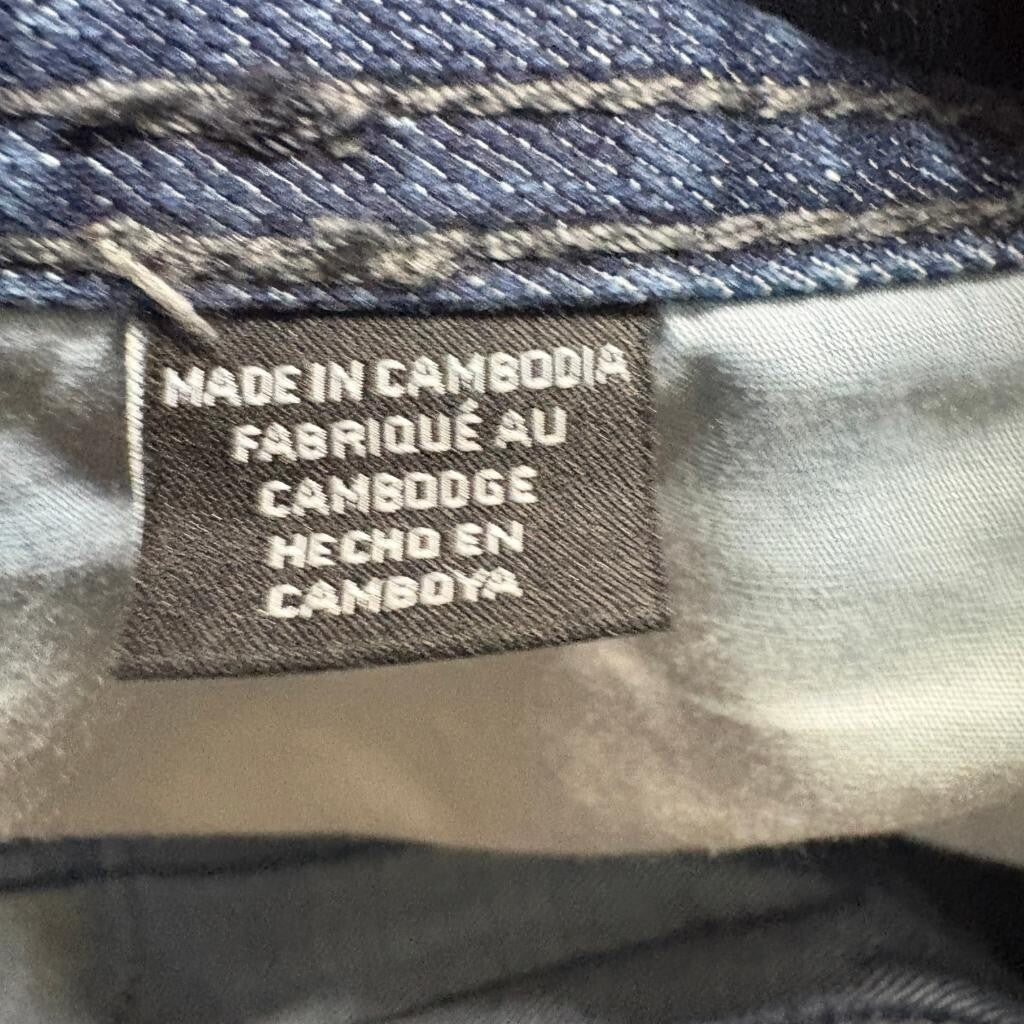 Armani Exchange Mens Slim Fit Jeans Size 33 Blue Denim Stretch Pants