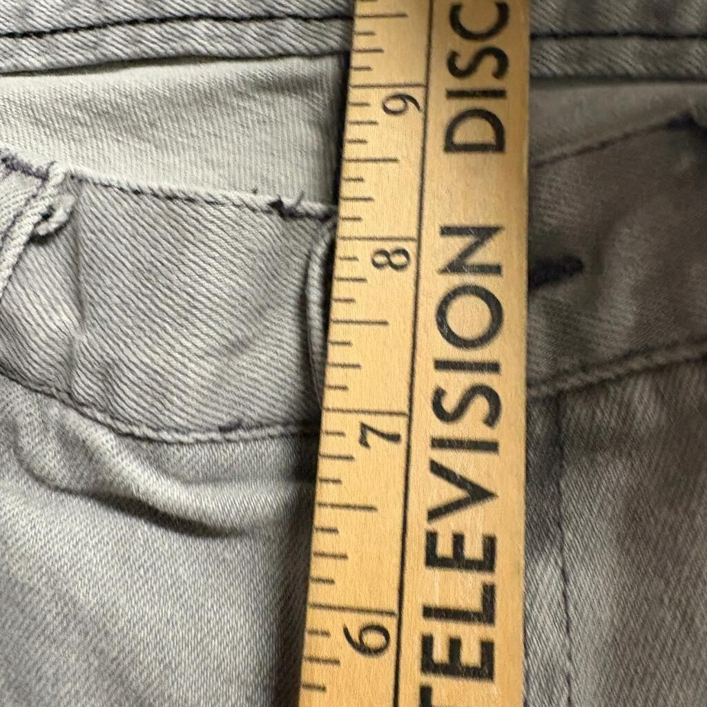 Emerica Prohibit Slim Mens Jeans Size 30x30 Gray Denim Skateboard Skate Pants