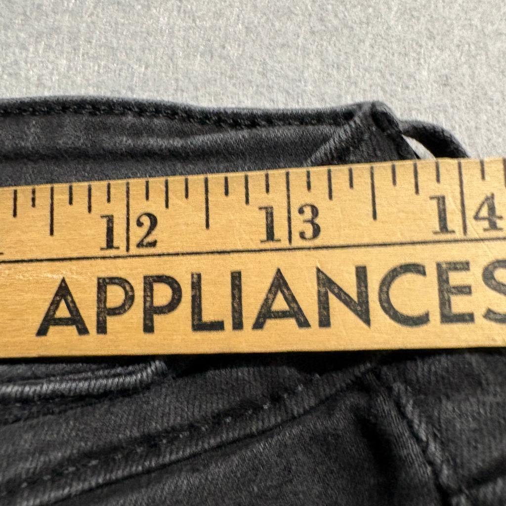 Levis 721 High Rise Skinny Jeans Womens Size 30 Black Denim Stretch Pants