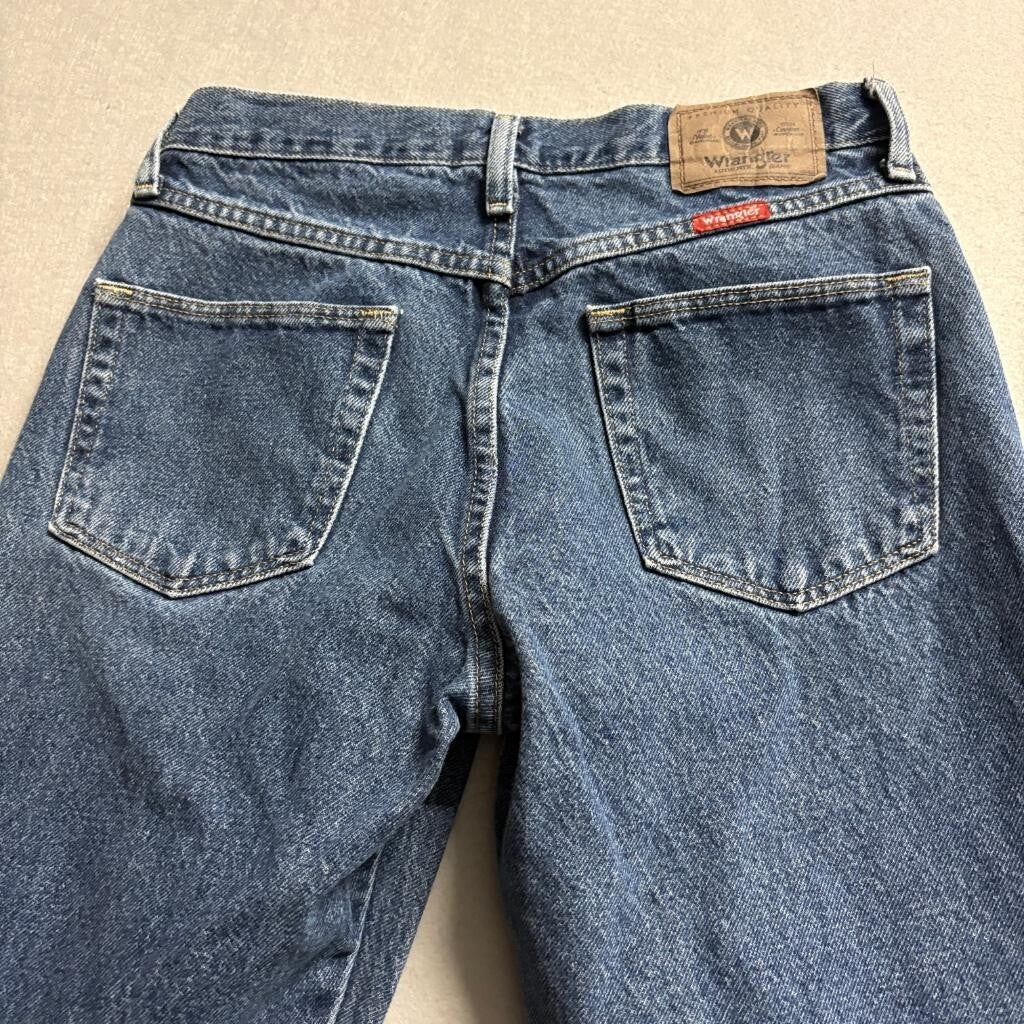 Wrangler Authentics Mens Jeans 30x30 Regular Fit Blue Denim 5-Pocket 96501MR