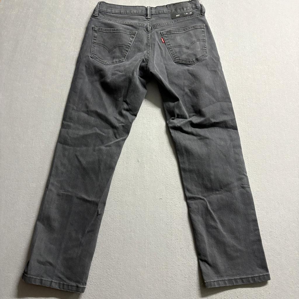 Levi's 511 Slim Fit Jeans Mens 30x30 Gray Denim Stretch Pants