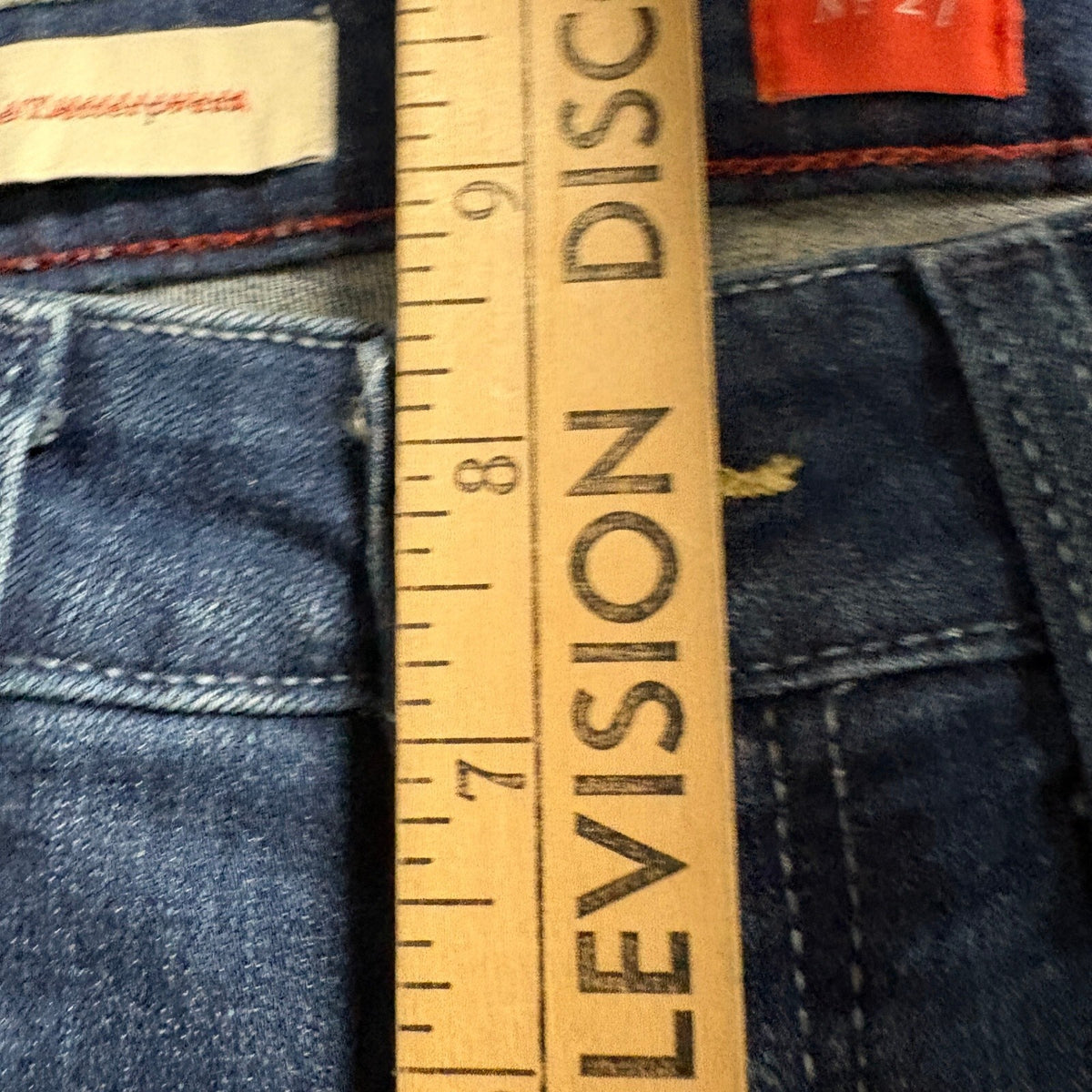 Pilcro and the Letterpress Stet Jeans Mens Size 27 Blue Patchwork Skinny Denim