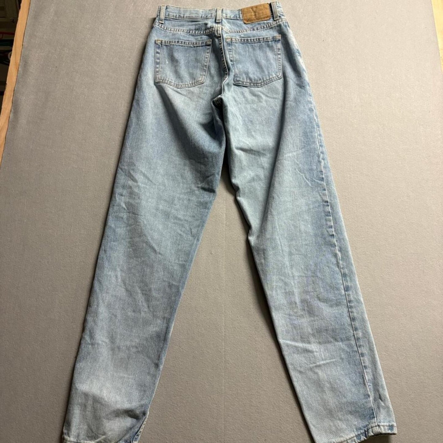 Eddie Bauer Vintage Mom Jeans Womens 6 Tall Light Wash High Rise Straight Leg