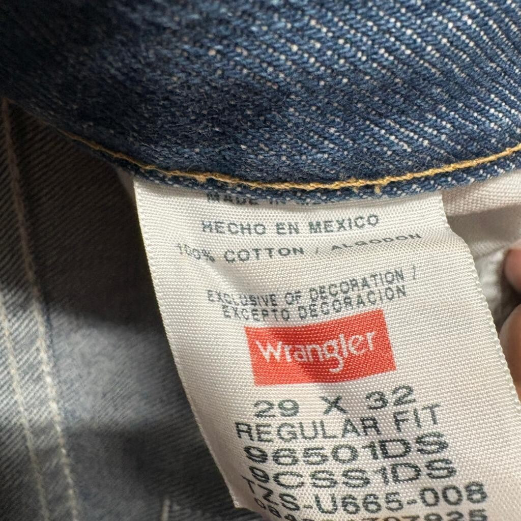 Wrangler Custom Painted Jeans Mens 29x32 Takashi Murakami Style Flower Dollar