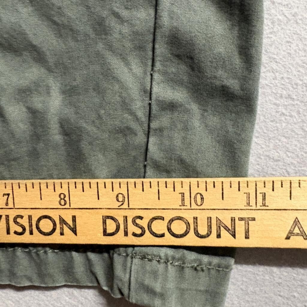 No Boundaries Cargo Pants Womens XXL 20 Green Cotton Wide Leg Utility Y2K