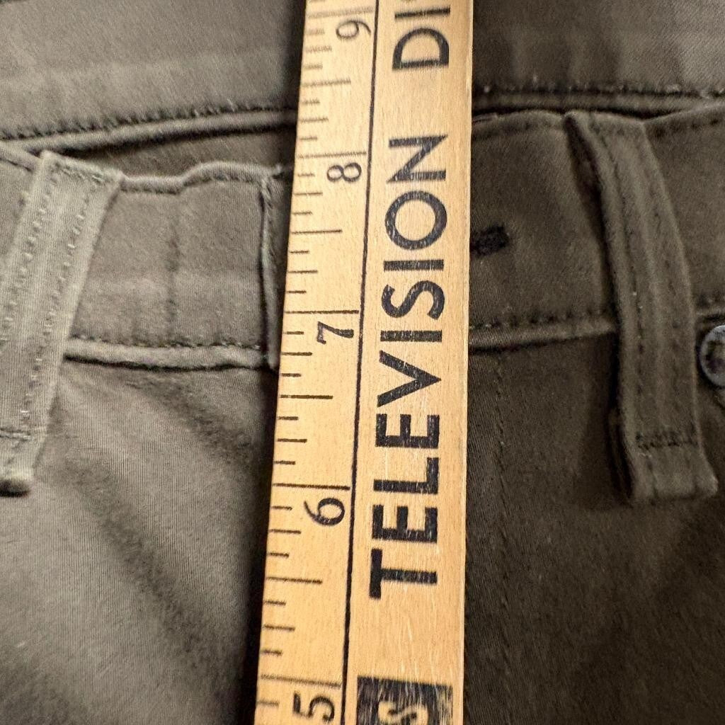 Rag & Bone Jean Legging Army Sateen Olive Green Skinny Jeans Womens Size 28
