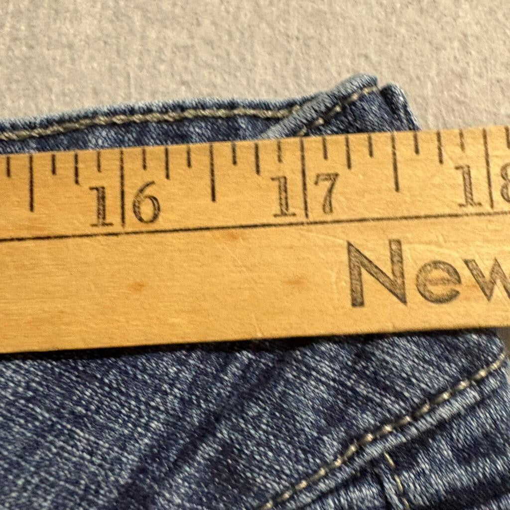 Riders by Lee Mid Rise Bootcut Jeans Womens 16M Blue Denim Stretch