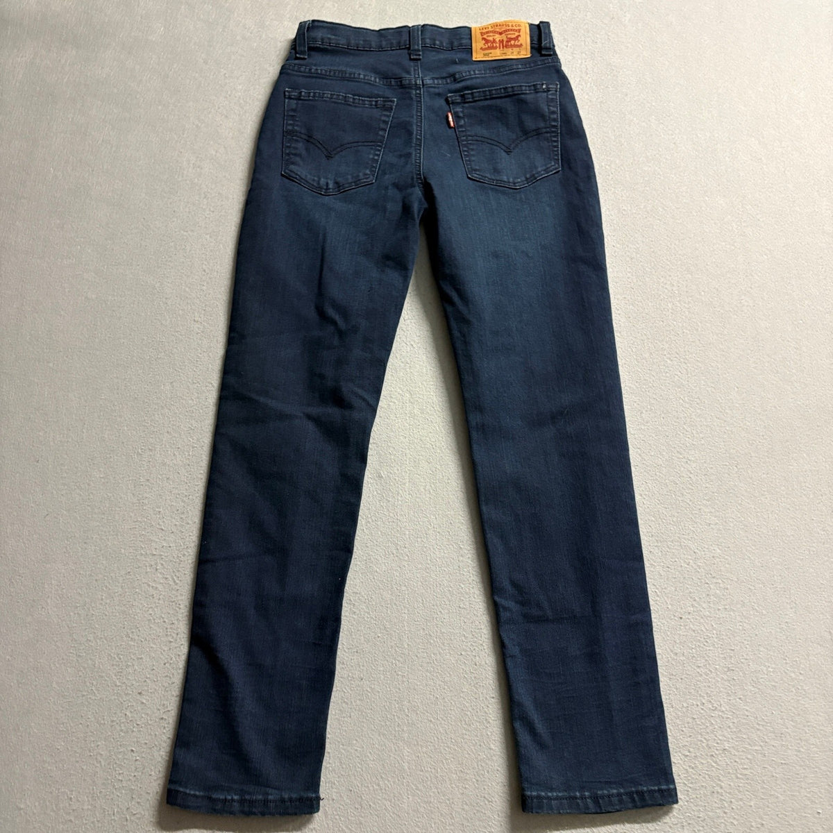 Levi's 502 Regular Taper Jeans Dark Wash Blue Denim Size 12 Reg W26 L27