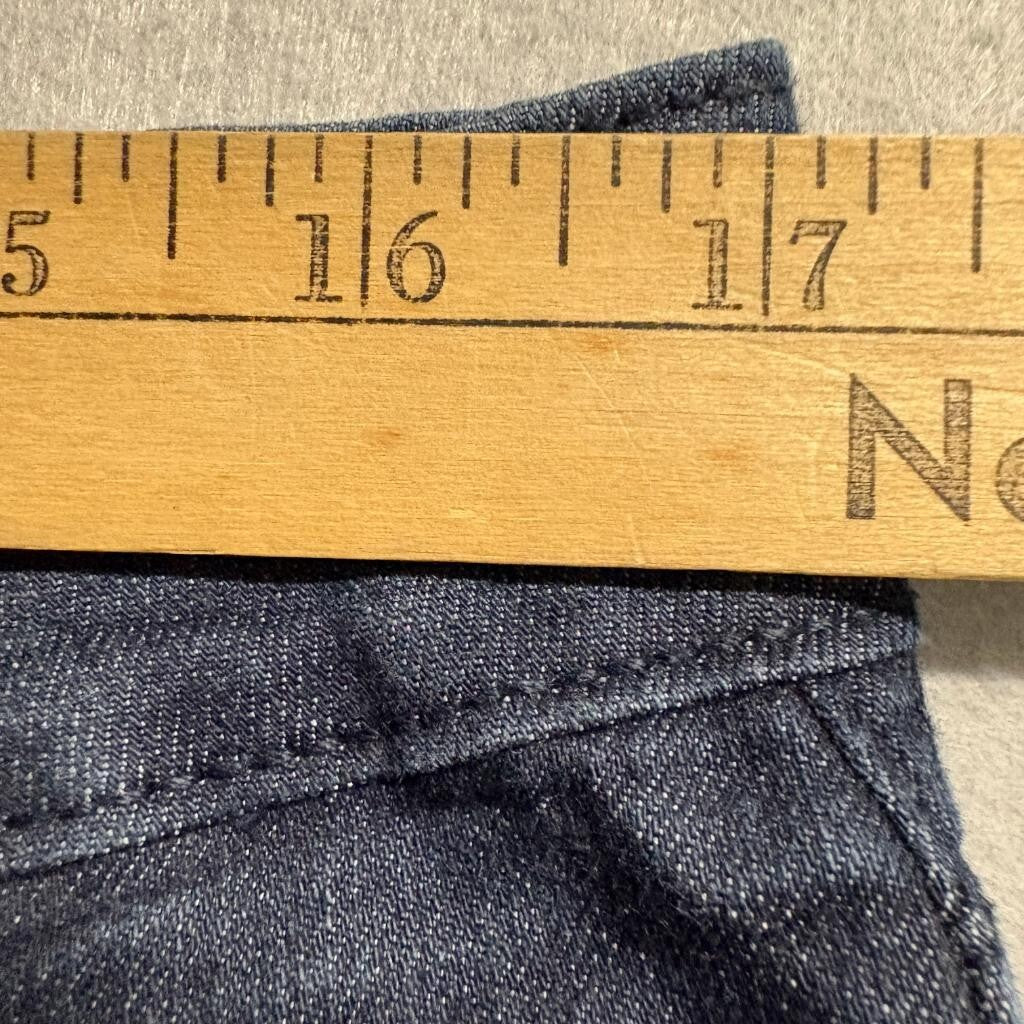 NYDJ Billie Bootcut Jeans Womens 14 Dark Wash Blue Lift Tuck Denim