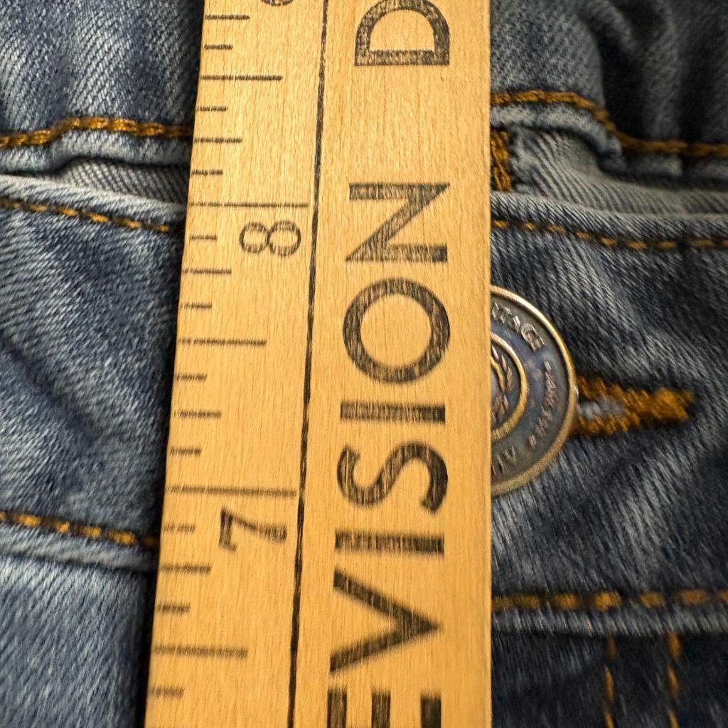 American Heritage Jeans Womens 6 Blue Denim Bootcut Stretch Mid Rise RN 73277