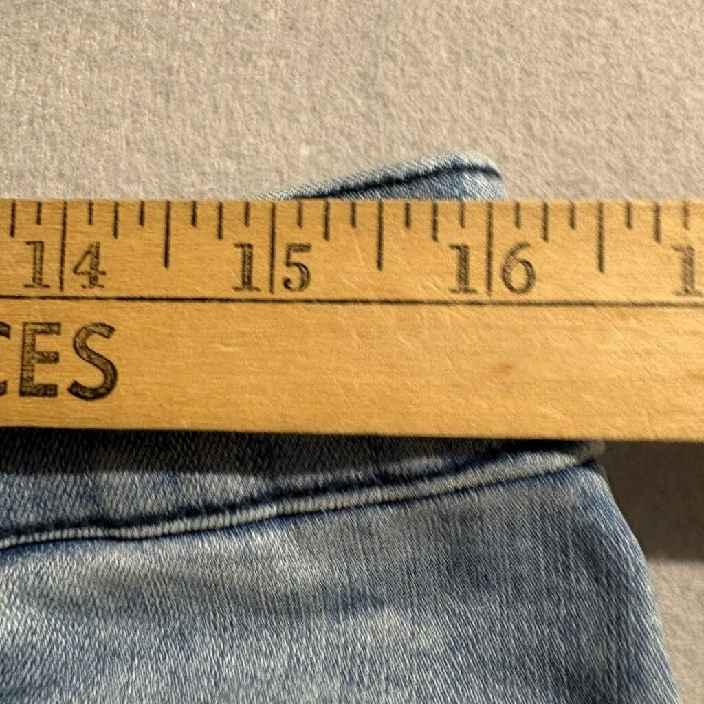 Chicos So Lifting Jeans Womens 1 Regular Blue Denim So Slimming Straight Leg