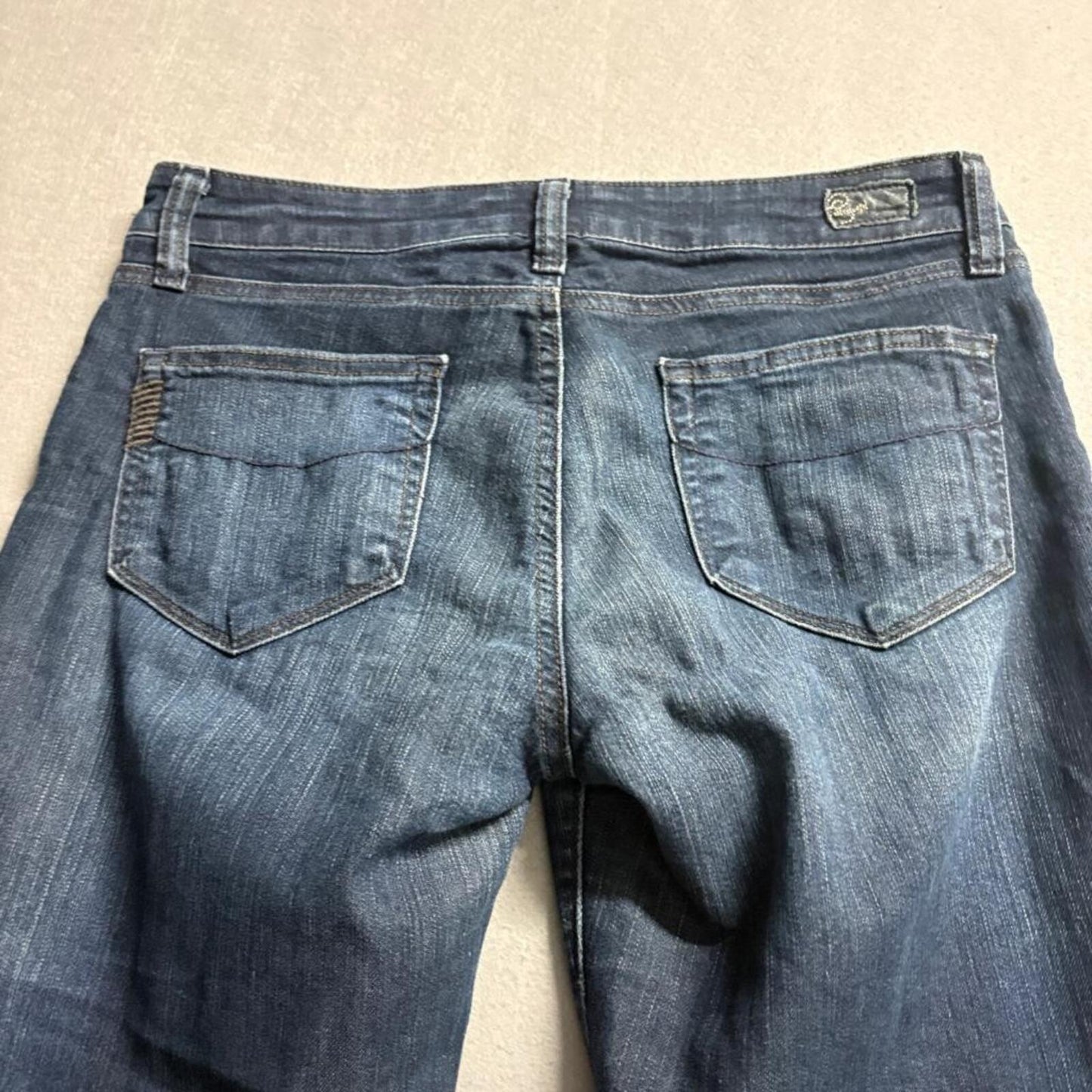 Paige Premium Denim Skyline Skinny Jeans Womens Size 28 Dark Wash Stretch