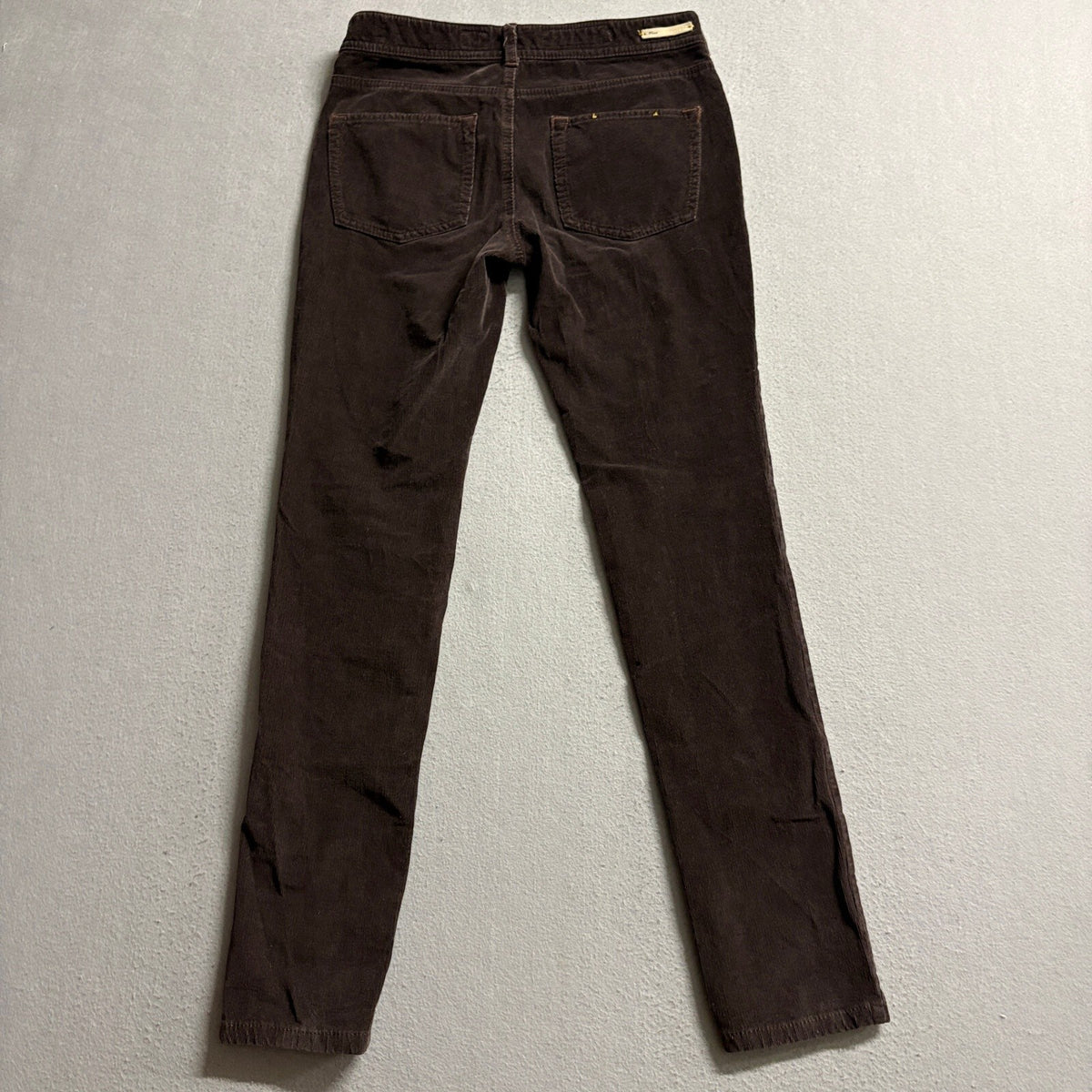 Pilcro and the Letterpress Corduroy Jeans Womens 27 Brown Serif Skinny Pants