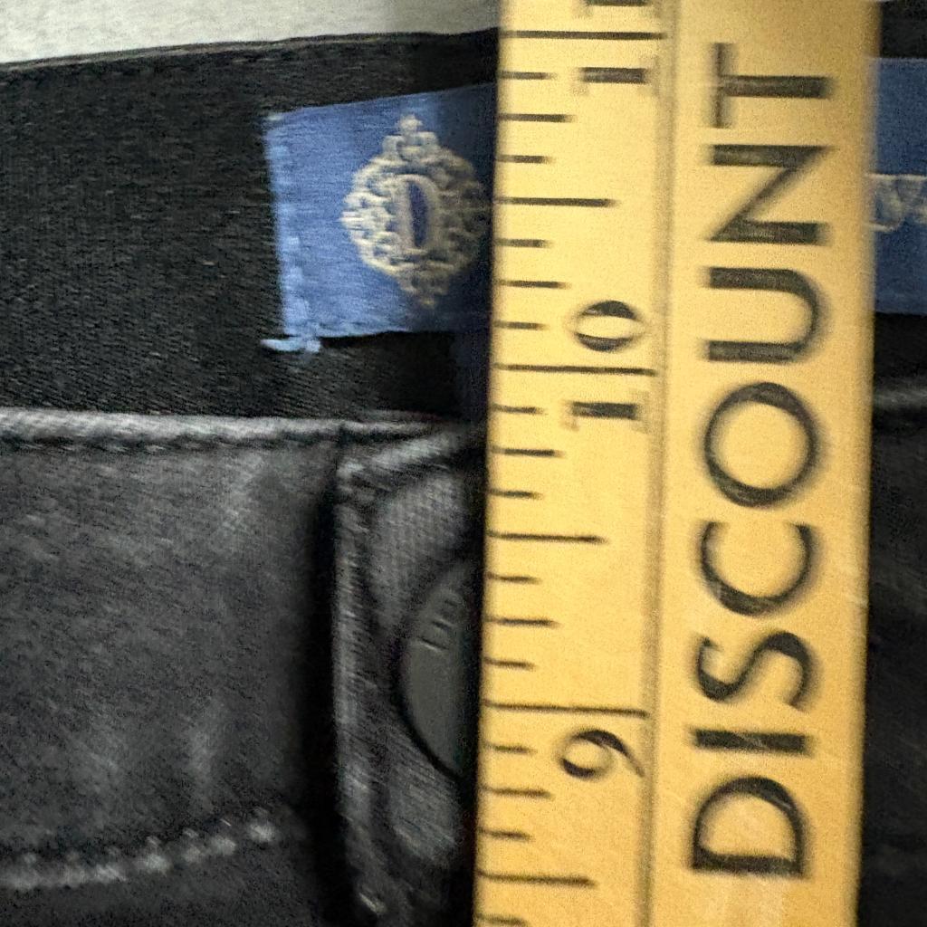 Democracy Ab solution Skinny Jeans Womens Size 6 Black Denim Stretch Ankle Pants